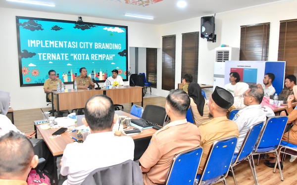 Perkuat City Branding ''Ternate Kota Rempah'' Pemkot Gelar FGD Turut Libatkan Tenaga Marketing, Pemerhati Budaya dan Seni